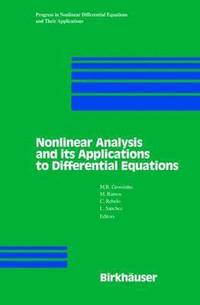 bokomslag Nonlinear Analysis and its Applications to Differential Equations