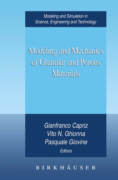 bokomslag Modeling and Mechanics of Granular and Porous Materials