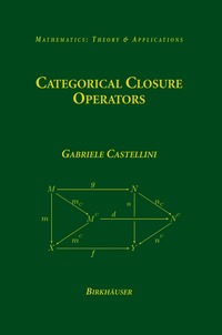 bokomslag Categorical Closure Operators