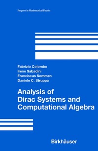 bokomslag Analysis of Dirac Systems and Computational Algebra