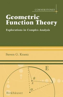 Geometric Function Theory 1