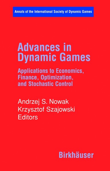 bokomslag Advances in Dynamic Games