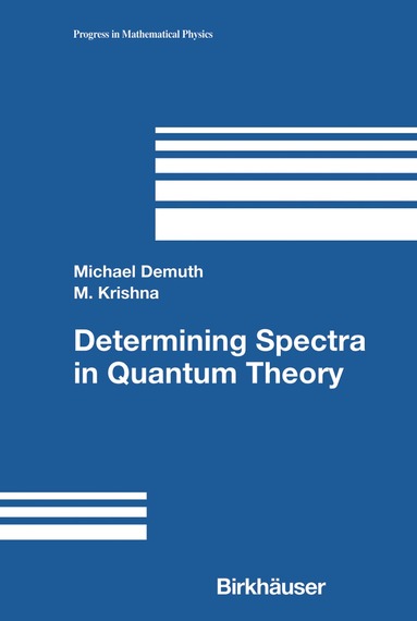 Michael Demuth, M. Krishna - Determining Spectra in Quantum Theory, Inbunden