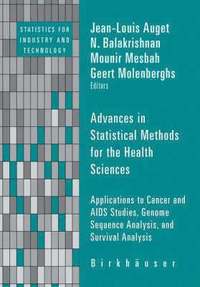 bokomslag Advances in Statistical Methods for the Health Sciences