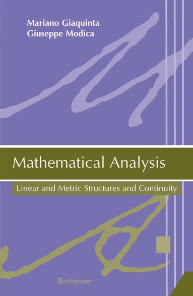 Mariano Giaquinta, Giuseppe Modica - Mathematical Analysis, Häftad