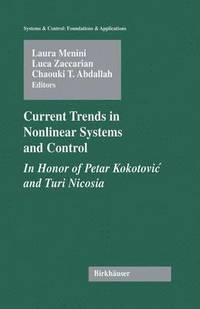 bokomslag Current Trends in Nonlinear Systems and Control