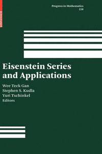bokomslag Eisenstein Series and Applications