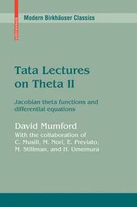 bokomslag Tata Lectures on Theta II