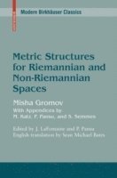 Mikhail Gromov, Jacques LaFontaine, Pierre Pansu, Jacques Lafontaine - Metric Structures for Riemannian and Non-Riemannian Spaces, Häftad