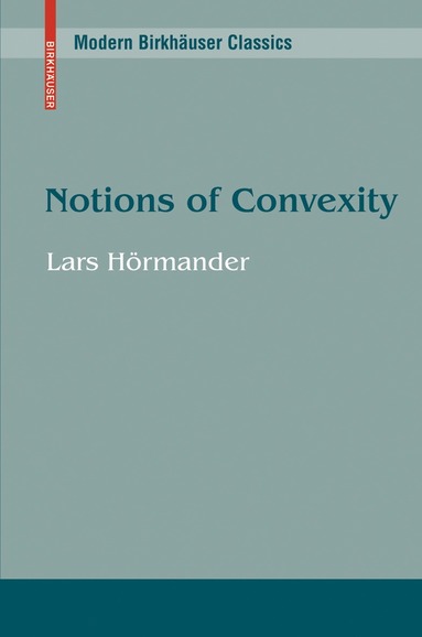 bokomslag Notions of Convexity