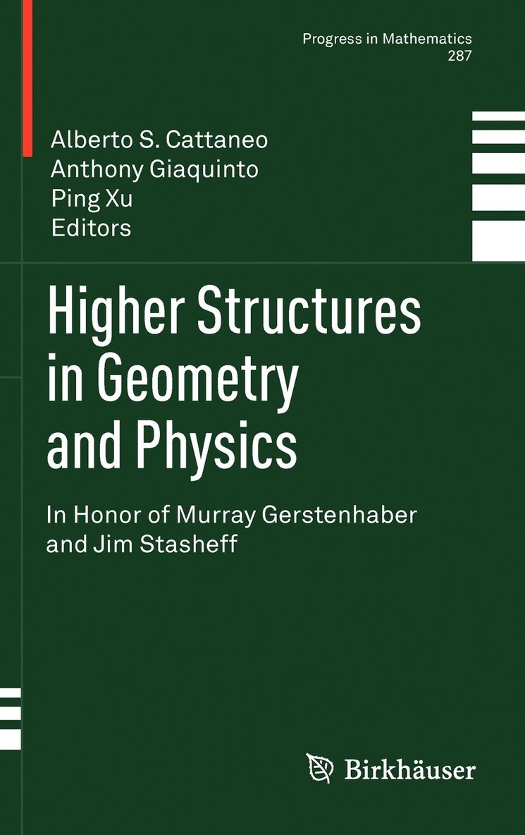 Higher Structures in Geometry and Physics 1