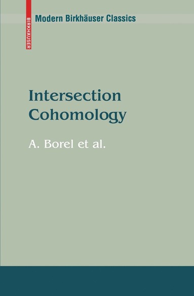 bokomslag Intersection Cohomology