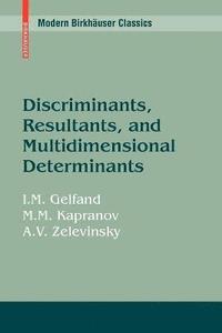 bokomslag Discriminants, Resultants, and Multidimensional Determinants