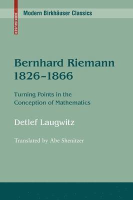 bokomslag Bernhard Riemann 18261866