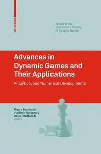 bokomslag Advances in Dynamic Games and Their Applications