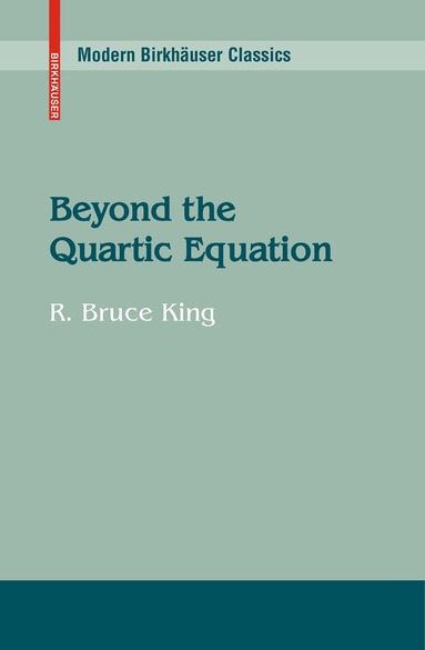 R. Bruce King - Beyond the Quartic Equation, Häftad
