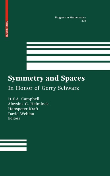 H.E.A. Eddy Campbell, Aloysius G. Helminck, Hanspeter Kraft, David L. Wehlau - Symmetry and Spaces, Inbunden