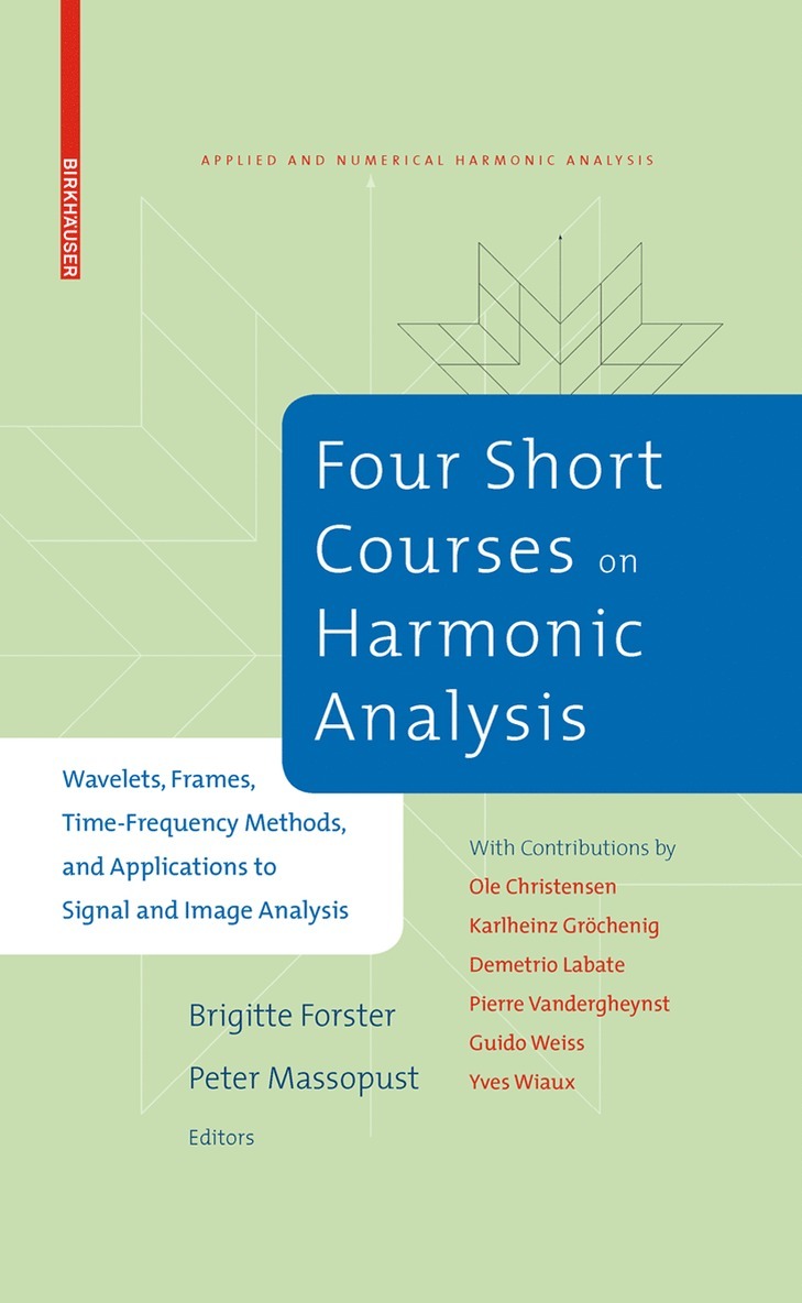 Brigitte Forster, Peter Massopust - Four Short Courses on Harmonic Analysis, Inbunden