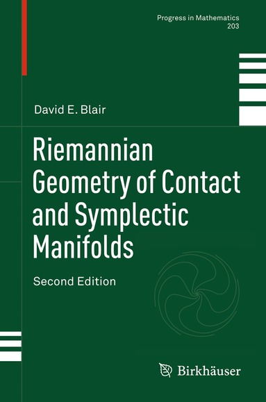 David E. Blair - Riemannian Geometry of Contact and Symplectic Manifolds, Inbunden