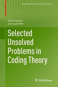 bokomslag Selected Unsolved Problems in Coding Theory