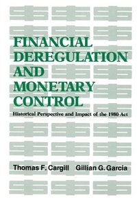bokomslag Financial Deregulation and Monetary Control