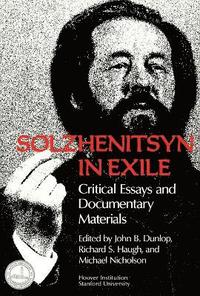 bokomslag Solzhenitsyn in Exile