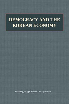 bokomslag Democracy and the Korean Economy