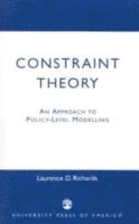 bokomslag Constraint Theory