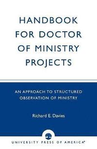 bokomslag Handbook for Doctor of Ministry Projects