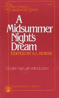 bokomslag A Midsummer Night's Dream