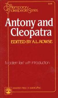 bokomslag Antony and Cleopatra