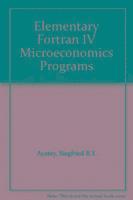 Elementary Fortran IV Microeconomics Programs