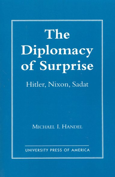 Michael I. Handel - Diplomacy of Surprise, Häftad