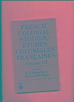 French Colonial Studies 1