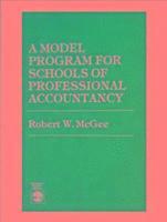 bokomslag A Model Program for Schools of Professional Accountancy