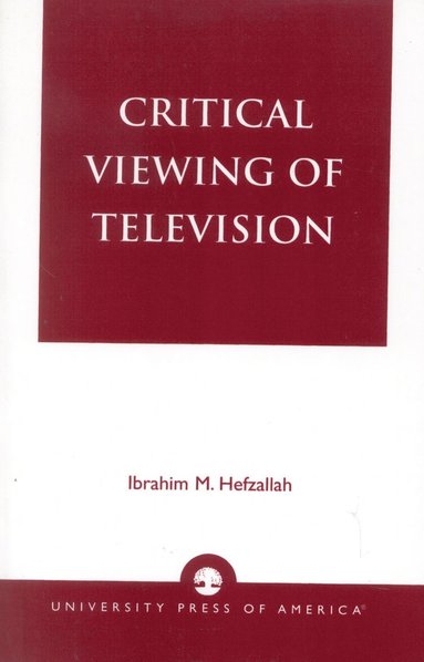 bokomslag Critical Viewing of Television