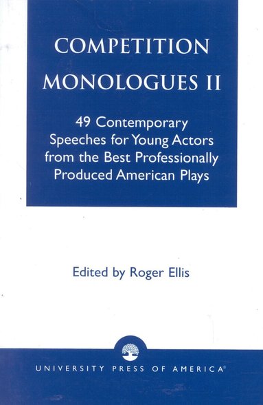 Roger Ellis - Competition Monologues II, Häftad