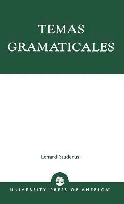 Temas Gramaticales 1