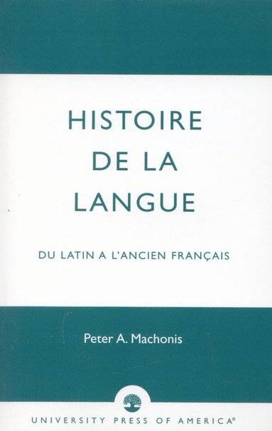 bokomslag Histoire De La Langue