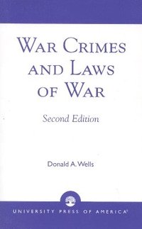 bokomslag War Crimes and Laws of War