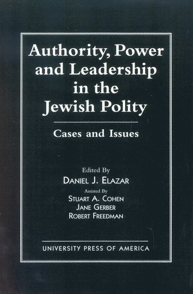 bokomslag Authority, Power, and Leadership in the Jewish Community