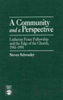Steven Schroeder - Community and a Perspective, Häftad
