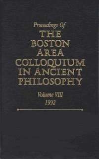 bokomslag Proceedings of the Boston Area Colloquium in Ancient Philosophy