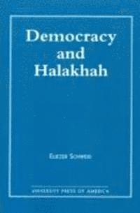 bokomslag Democracy and the Halakhah