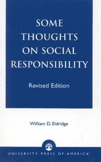 bokomslag Some Thoughts on Social Responsibility