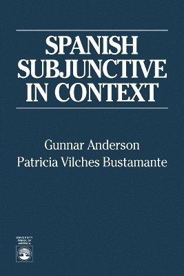 bokomslag Spanish Subjunctive in Context