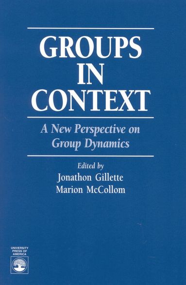 Jonathon Gillette, Marion McCollom - Groups in Context, Häftad