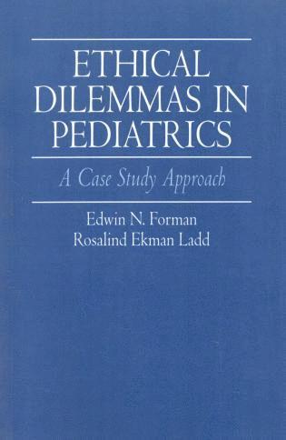 bokomslag Ethical Dilemmas in Pediatrics