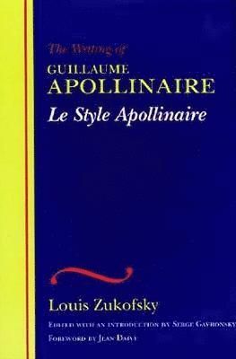 bokomslag Le Style Apollinaire