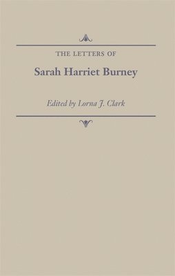 bokomslag The Letters of Sarah Harriet Burney